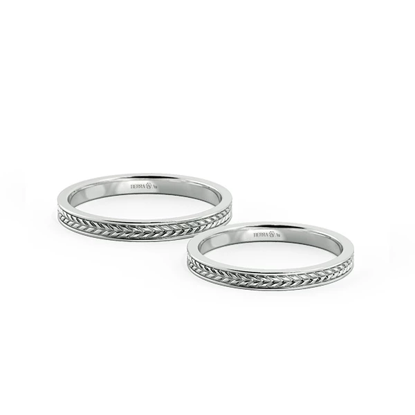 Traditional Wedding Band Set NCC1006 1